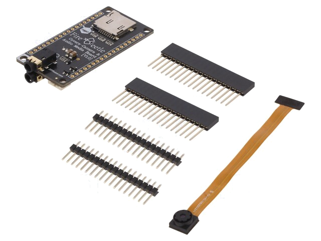 Module: audio/video; Resolutie: 640x480px; FireBeetle; 3,7÷5,5VDC Module: audio/video; Resolutie: 640x480px; FireBeetle; 3,7÷5,5VDC